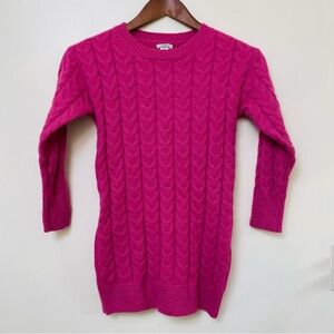 Habitual Women’s Fuchsia Cable Knit Sweater Size Small